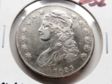 Capped Bust Half $ 1835 XF/AU (Cleaned)