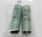 2 Rolls (50 ea) Silver Roosevelt Dimes Unc/BU end coins toned marked: 1960, 1961