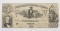 $5 Confederate Note 1861, No.20169, CS#37, VF with 1 corner rounded, RARE