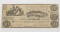 $10 Confederate Note 1861, No. 49043, CS#28, VF, slight edge roughness