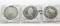 3 Silver World Proof Coins, 2.49oz Silver: Andora, St Kitts, Barbados