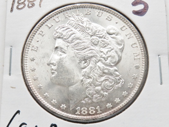 Morgan $ 1881 Gem BU