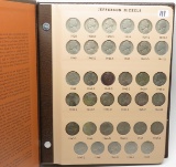 Dansco Jefferson Nickel Album, 1938-2003S, 179 Coins including Proof Only Issues. NO 1979 Var 2. Mos