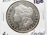 Morgan $ 1878CC AU cleaned, better date