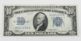 $10 Silver Certificate 1934, SN A53612056A, Unc