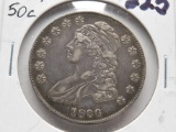 Capped Bust Half $ 1836 