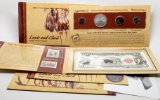 Commemorative 2004 Lewis and Clark Coin and Currency Set  NICE