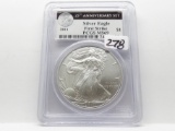 American Silver Eagle 2011 PCGS MS69 First Strike