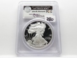 American Silver Eagle 2011-W PCGS PR70 DCAM First Strike signed by Mercanti PERFECT