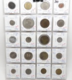 20 Different better date World Coins, XF-PF, 19 Countries, 1904-1971