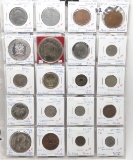 40 Different better date World Coins, VF-BU, 40 Countries, 1900-2006