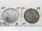 2 Morgan $: 1896 BU cheek scrape, 1900S VF