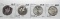 4-.999 Silver 1 tr oz Silver trade units: Engelhard Prospector, 2 Tri-State, 1 Hexagon