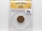 Indian Cent 1909-S ANACS VF35 Details Corroded KEY