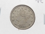 Liberty V Nickel 1883 VF