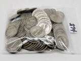 100 Silver Mercury Dimes 1940's
