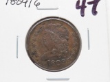 Half Cent 1809/6 EF+