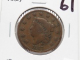 Large Cent 1827 VG