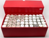 Box of 50 Tubes Lincoln Memorial Cents, assorted dates. Unsearched by us. Marked 1960-2009 some repe