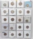 47 Unc-BU or better Jefferson Nickels: 1938, 2-38D, 42D, 43P, 44P, 45S, 48D, 6-50D, 53DS, 54S, 55, 5