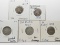 5 Nickel 3 Cent problems: 2-1865, 1866, 1867, 1868