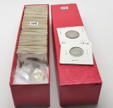56 Buffalo Nickels in 2x2 Box, ungraded by us: 1914, 18DS, 20PD, 24PS, 2-25P, 25DS, 26, 27PD, 28PS,