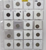 20 Liberty V Nickels ungraded by us: 1883 w/c, 87, 88, 89, 90, 91, 96, 99, 00, 01, 02, 03, 04, 06, 0