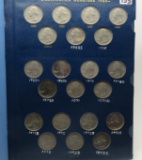 Washington Quarter Whitman Album, 1965-80S, 42 Coins, includes 11 PF & 76S Silver Clad. Dt/mm unchec