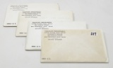 4 US Mint Sets: 1965 SMS, 1968, 1969, 1970