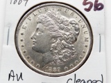 Morgan $ 1889 AU cleaned