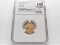 Indian Head $2 1/2 Gold Quarter Eagle 1925D NGC AU58