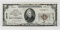 $20 National 1929 Drovers Natl Bank KC MO, CH12794, SN F000164A, VF
