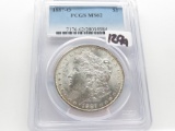 Morgan $ 1887-O PCGS MS62