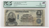 $5 National 1902PB American Natl Bank St Joseph MO, CH9042, SN T96868H, PCGS Fine 15, contemporary i