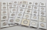 58 Washington Quarters in vinyl pg, 1935-98 (25 Silver), no repeat, unchecked by us