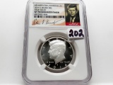 Kennedy Half $ 2014S Silver High Relief NGC SP70 Enhanced Finish