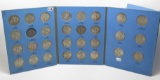 Whitman Walking Liberty Half $ Album 1937-47D, 29 Coins, No 38D or 47, 2-46D