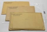 3 US Proof Sets sealed: 1957, 1958, 1959