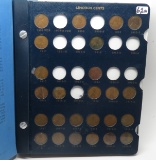Whitman Classic Lincoln Cent Album, 1909VDB-2007D, 234 Coins up to Unc, No Keys, dt/mm unchecked by