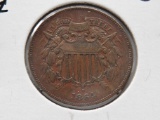 Two Cent 1864 XF/AU