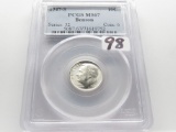 Roosevelt Dime 1947S PCGS MS67, Benson Collection