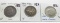 3 Commemorative Silver Half $: 1892 Columbian Expo EF, 1925 Stone Mtn EF, 1952 Carver Washington AU