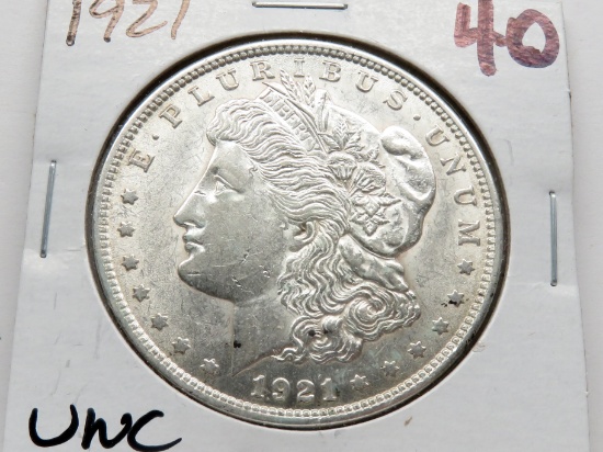 Morgan $ 1921 Unc