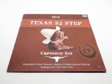 2016 BEP Texas $ Step Currency Set with 2-2009 CH CU $2 Notes SN …2458B, 2458C