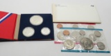 3 US Mint Sets: 1976, 1978 (no outer envelope), 1976-3 Coin PF Set