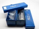 2 Blue PCGS Plastic Slab Boxes used, includes some coin tubes, holders