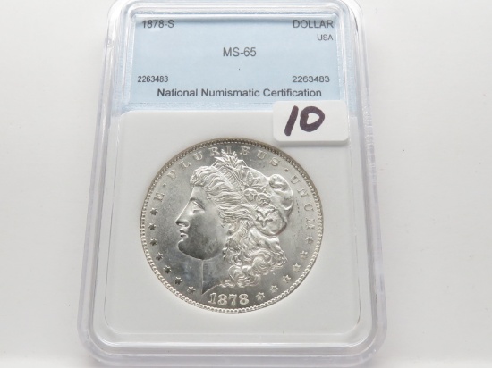 Morgan $ 1878-S NNC CH Mint State