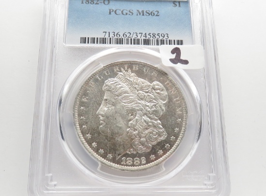 Morgan $ 1882-O PCGS MS63