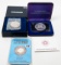 Silver Mix: 1983 Sterling Bicentennial Medal PF; 1986 Anniversary .999 Silver 1 oz boxed; 1987 Kraus