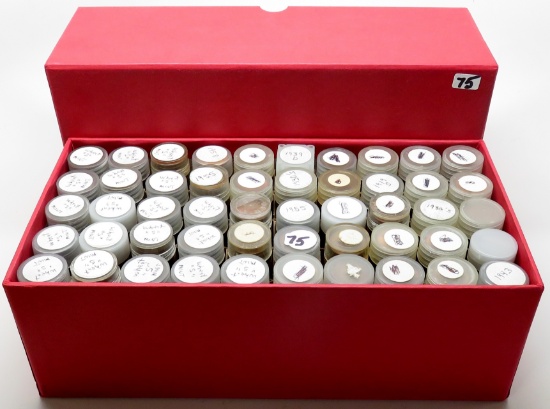 Box of 50 Tubes Lincoln Cents, assorted dates.  Unsearched by us, appear to be all Wheat. Estimated